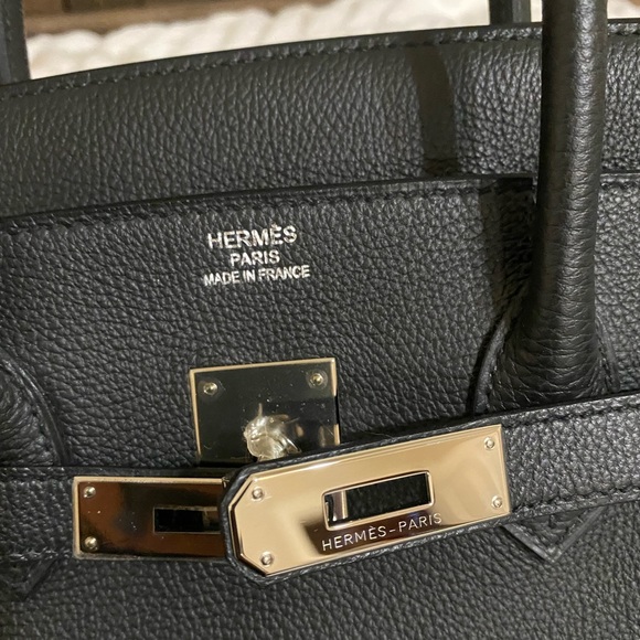 NEW HERMÈS BIRKIN 35 TOGO LEATHER - Picture 11 of 16